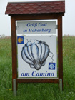 Ortsschild Hohenberg Ortsschild Hohenberg