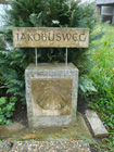 Jakobusweg Stock Jakobusweg Stock