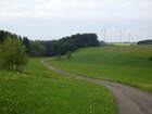 Weg vor Gussenstadt Weg vor Gussenstadt