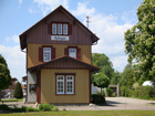 Bahnhof der chslebahn in pfingen