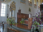 In der Kirche in Bad Waldsee