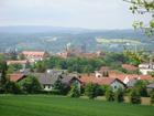 Blick auf Weingarten