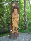 Jakobusfigur in Leimbach Jakobusfigur in Leimbach