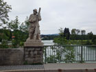 Flösserstatue von Lechbruck Flösserstatue von Lechbruck