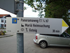 Wegweiser in Lechbruck Wegweiser in Lechbruck