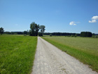 Feldweg zwischen Stötten und Burk Feldweg zwischen Stötten und Burk
