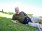 Rast auf Wiese Rast auf Wiese
