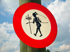 Nacktwandern verboten