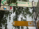 Wegweiser in Meersburg Wegweiser in Meersburg