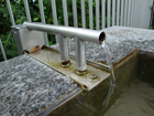 Moderner Brunnen bei Frasnacht Moderner Brunnen bei Frasnacht