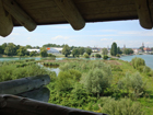 Ausblick vom Turm auf Bodenseearena Ausblick vom Turm auf Bodenseearena