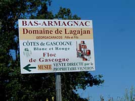 Armagnac in der Gascogne