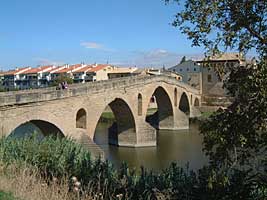 Br�cke in Puente la Reina